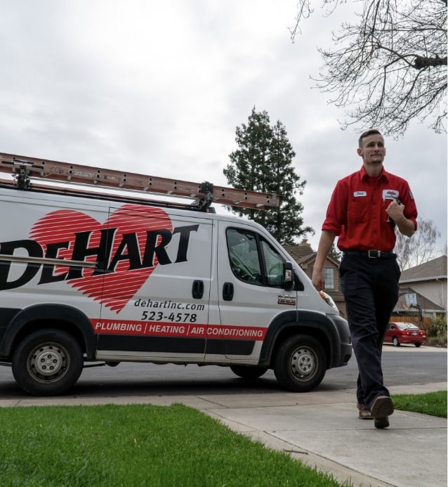 DeHart Plumbing, Heating & Air CTA Curve